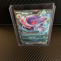 Gengar ex Temporal Forces Ultra Rare Pokémon TCG 104/162 Scarlet & Violet