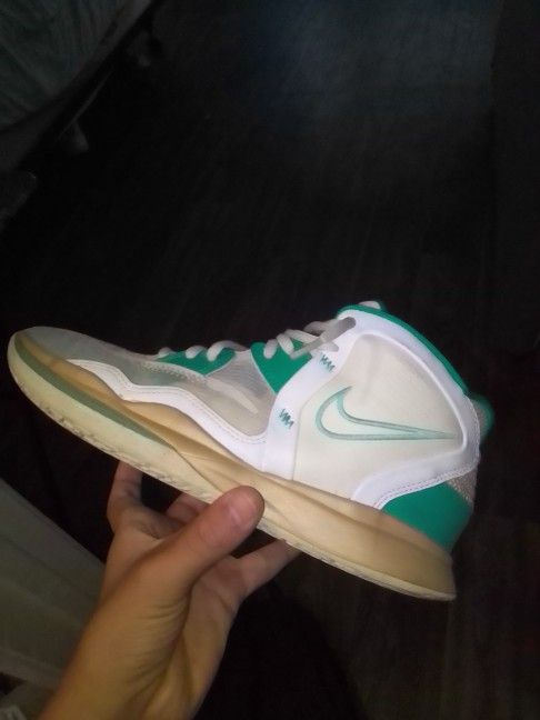 Kyriea And Foam Runners And Air Maxes And Jordan 11s
