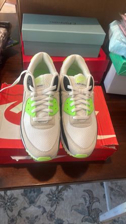 Nike Air Max 90 White Volt Sneakers