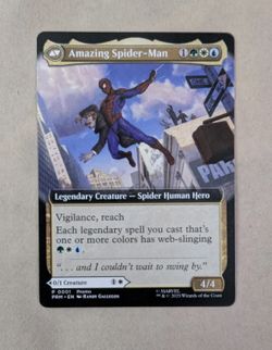 Magic The Gathering Spider-Man Disney Promo