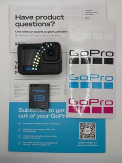 🎥⚡ GoPro Hero 13 — Brand New + 3rd Party Battery