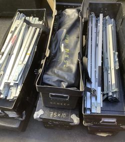 Bundle Of Parts For Big Projector Screens