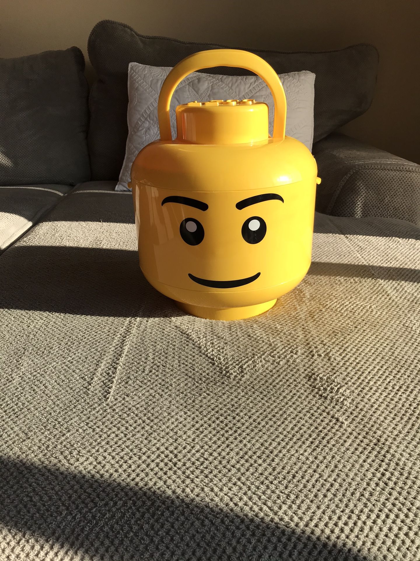 LEGO 2 tray Large Storage Head - Boy