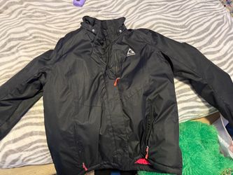Gerry Black Zip-Up Outdoor Jacket