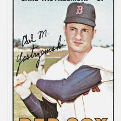 1967 TOPPS CARL YASTRZEMSKI 