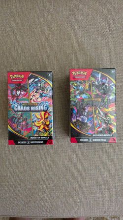 Pokémon Chaos Rising and Pitch Black bundle