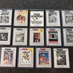 Atari 7800 Games Lot Dark Chambers