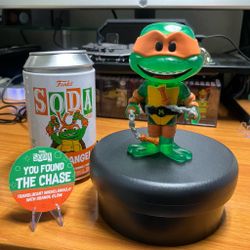 Funko Soda Glow Michelangelo Chase 1/2,000 TMNT