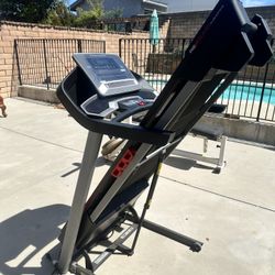 Home Gym Bundle – ProForm Treadmill (Needs Repair) + Bench + Weights