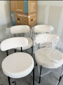 4 new dining chairs