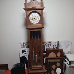 Grandfather Clock And Picture Frames Cooler