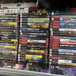 PS2 Games: $6 - $20 EACH 