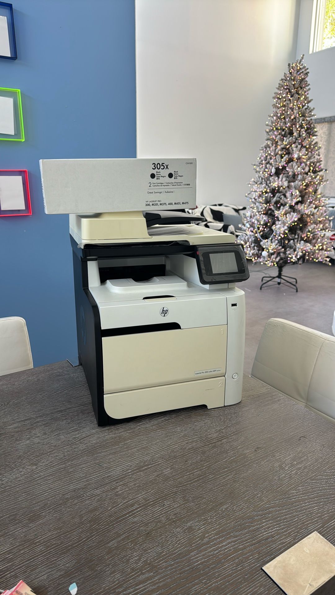 HP Laser Printer $20 Toner $130