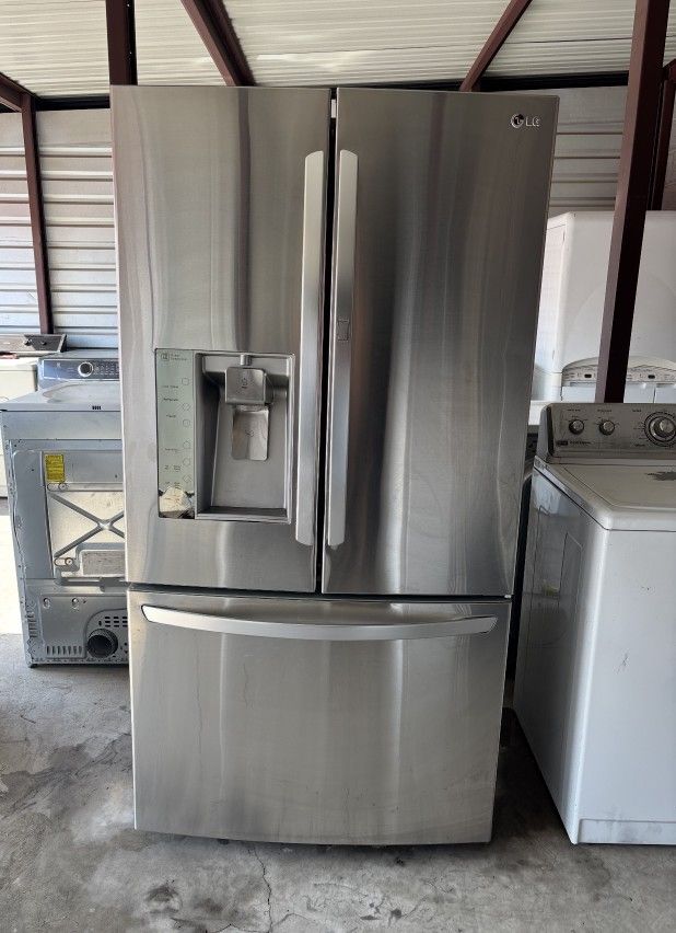 LG Stainless Steel Refrigerator And Freezer