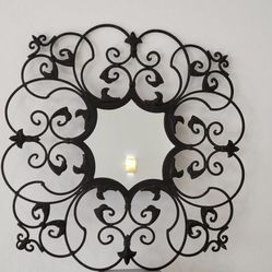 Rusted Cast Iron Mirror (Read Description)