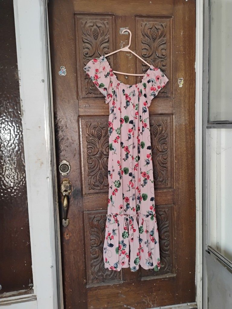 Bohemian Women's Long Dress Medium