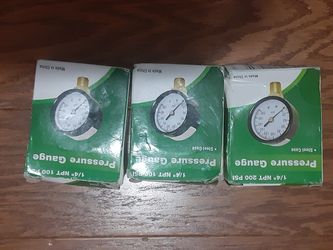 Steel Case Pressure Gauge
