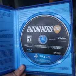 Guitar Hero PS4