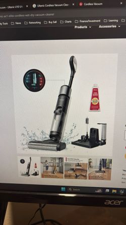 Ultenic AC1 Elite Cordless Wet Dry Vacuum Cleaner