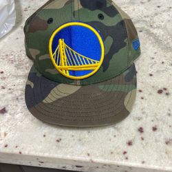 Golden State Warriors Hat Camo 