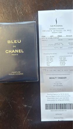 Bleu de Chanel Parfum Pour Homme
