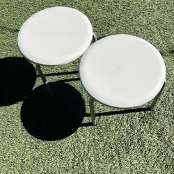 Two End Tables /indoor & outdoor use