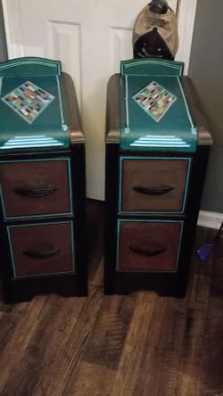 Waterfall  side tables from 1930 or from late 20s