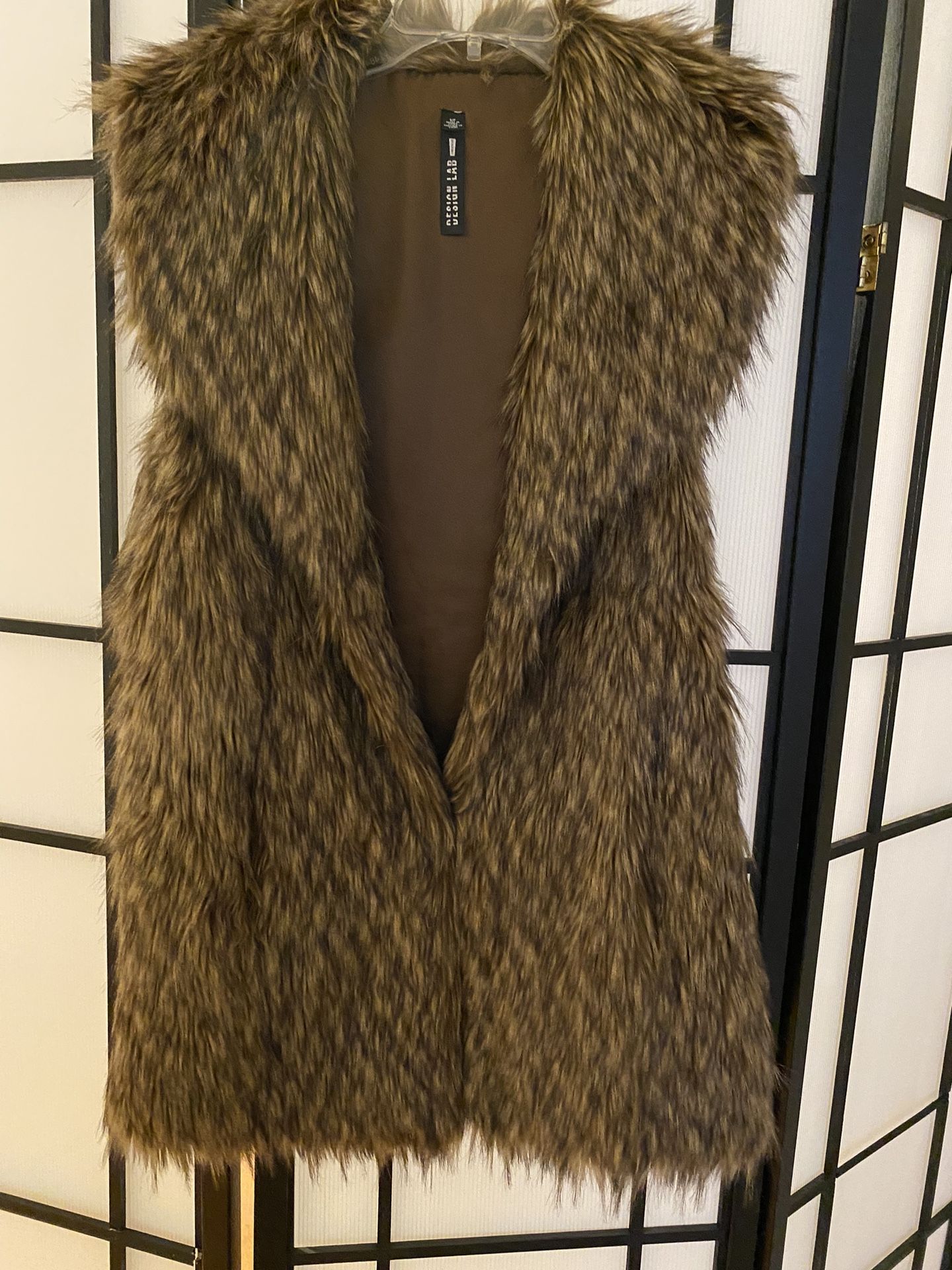 Faux Fur Vest- Lord & Taylor (Design Lab)