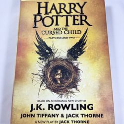 Harry Potter and The Cursed Child Special Rehearsal Edition Script First Edition