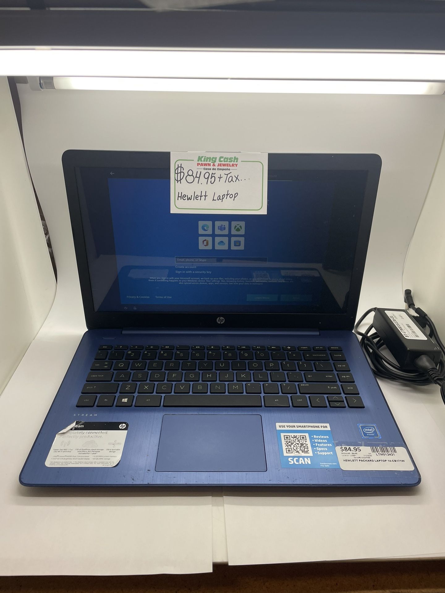 HEWLETT LAPTOP