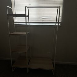 Decorative Clothing & Shoe Rack