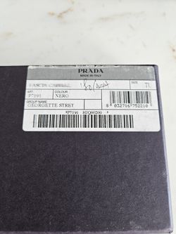 PRADA Silk Twilly Scarf in Black