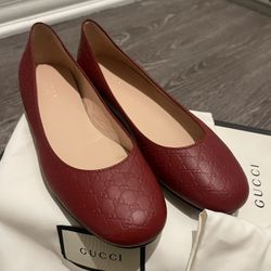 authentic gucci flat shoes