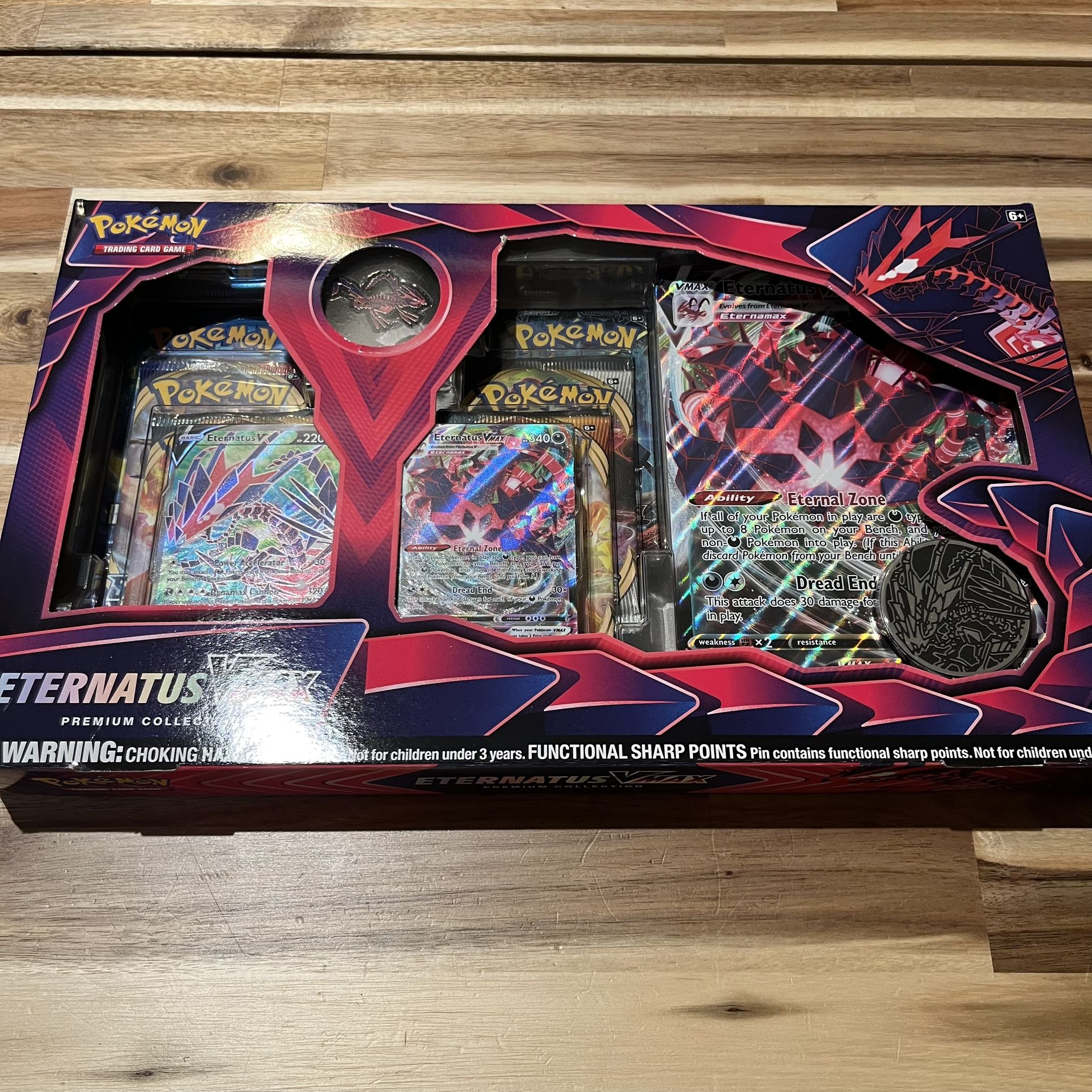 NEW Pokemon TCG Eternatus VMAX Premium Collection Factory Sealed Box