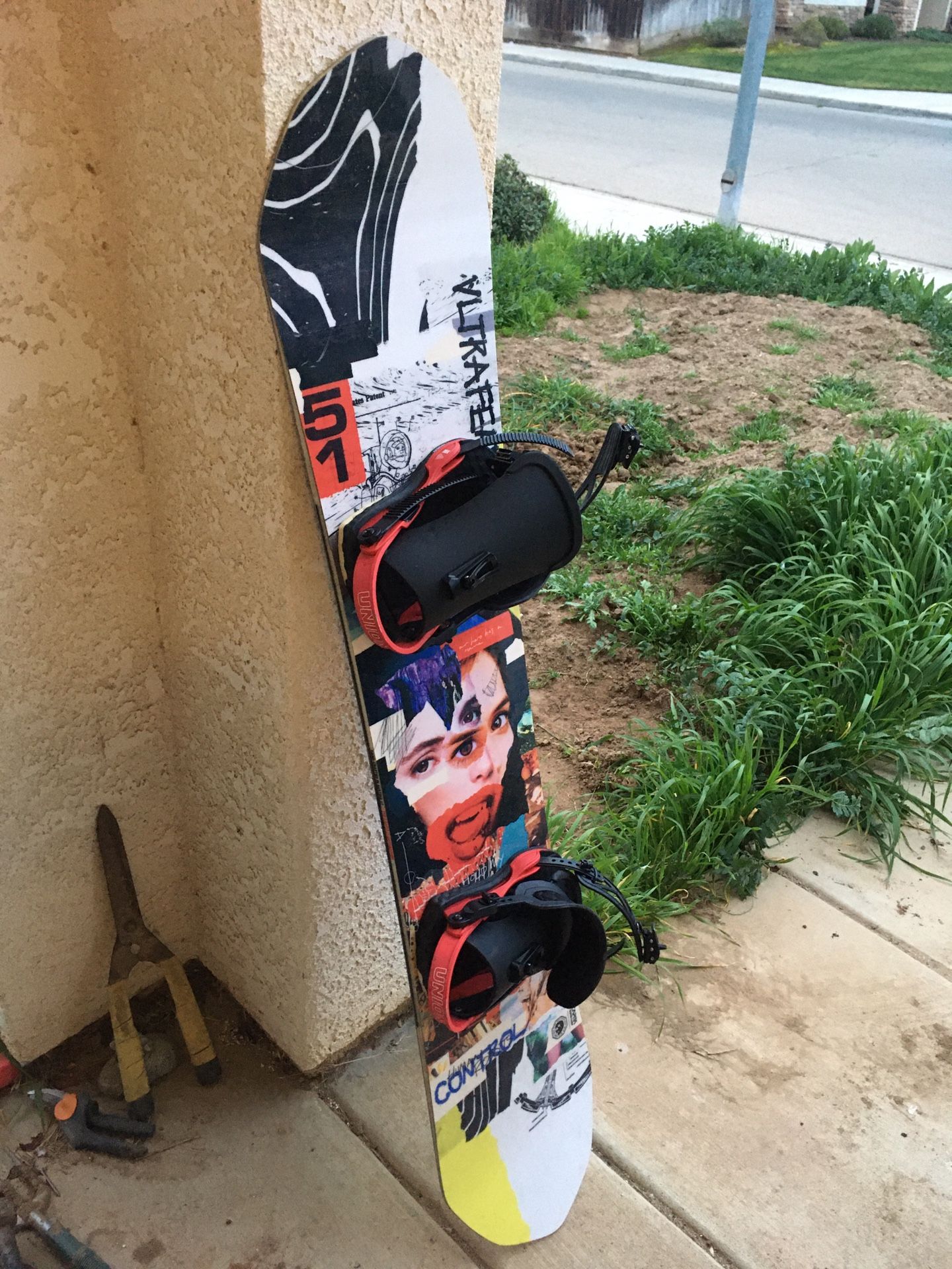 2021 Capita Ultrafear 151 snowboard / Union Bindings