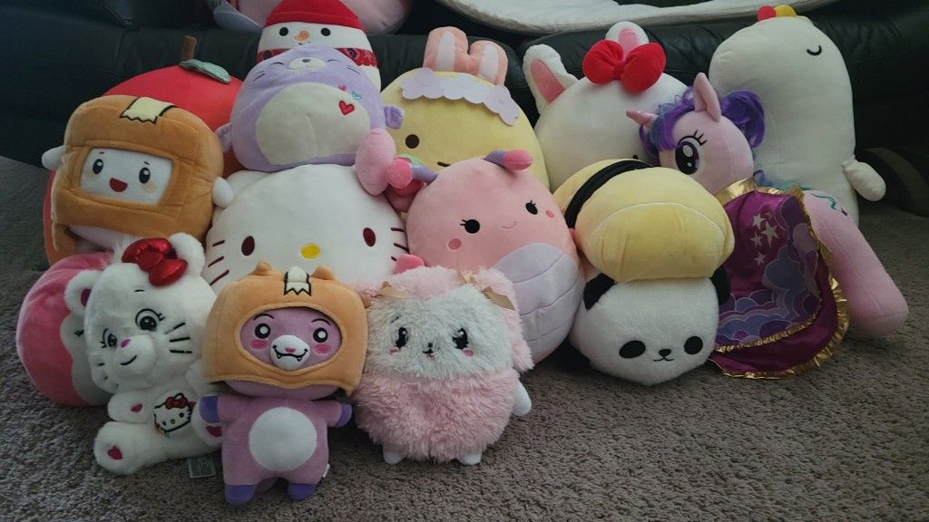 Plushies, Stuffies,,,Various Ones,,, GREAT DEAL