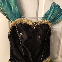 Disney Frozen Elsa, Anna Halloween Costume Size 7/8 Girls  Dress—click On Pics To Enlarge
