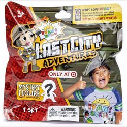 New in bag-Ryan's World Mystery Lost City Adventures - Mystery Blind Bag Figures