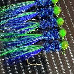 The 1/16 Hand-Tied Crappie Jigs