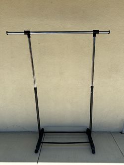 Wheeled Clothes Rack