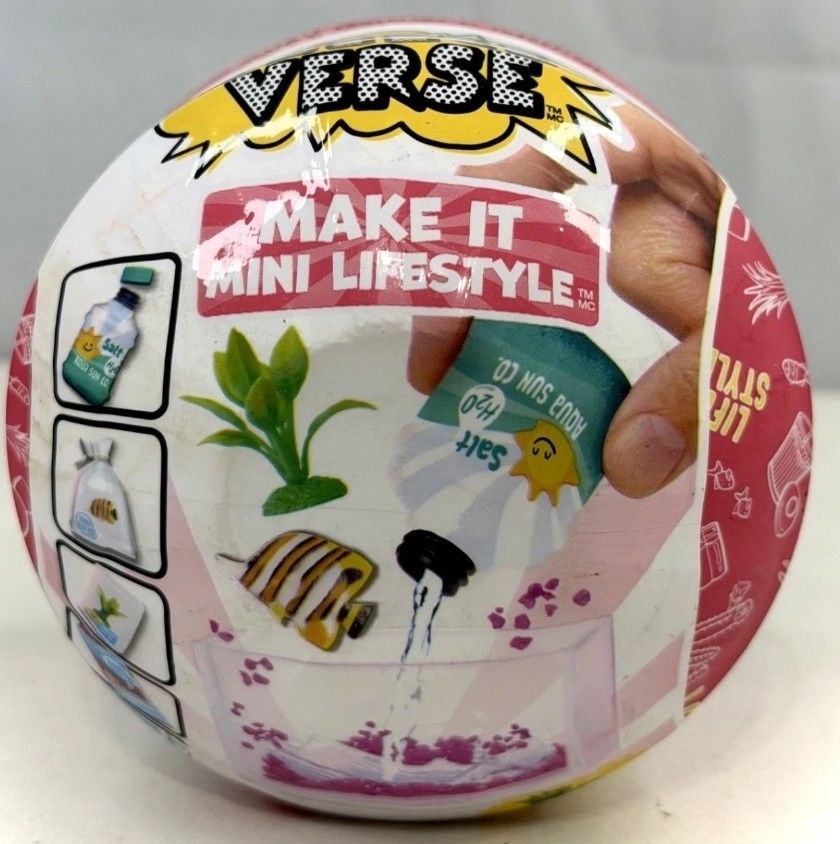 MGA’s Miniverse Make It Mini Lifestyle Series 1 Ball Fish - 1pk