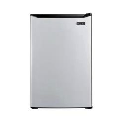 4.5 cu. ft. Mini Fridge with True Freezer in Stainless Look 