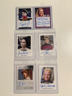 Star Trek Autograph Trading Cards