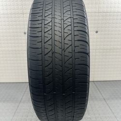 One Used Tire Douglas 215/60/17 96T # 833 