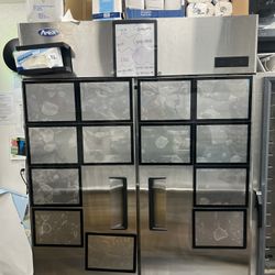 3 Double Door Atosa freezers