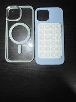 Iphone 15 blue case set