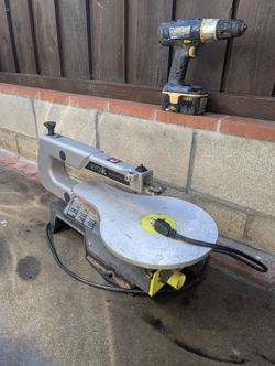 16in. Scroll Saw And Power Drill 