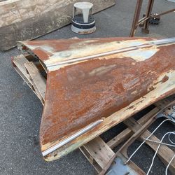 47 Chrysler Hood Cherry