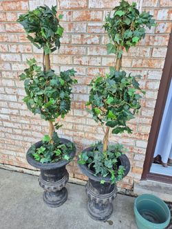 Artificial Topiaries H  49", Both  $75