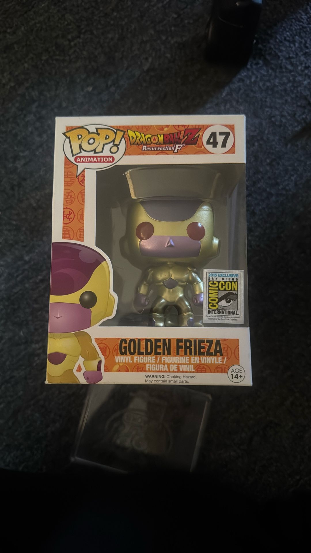 Funko Pop Golden Frieza SDCC